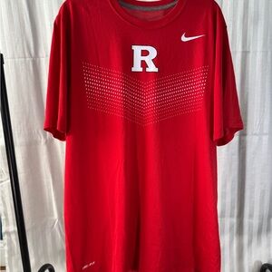 Nike Men's Red Dri-FIT Shirt